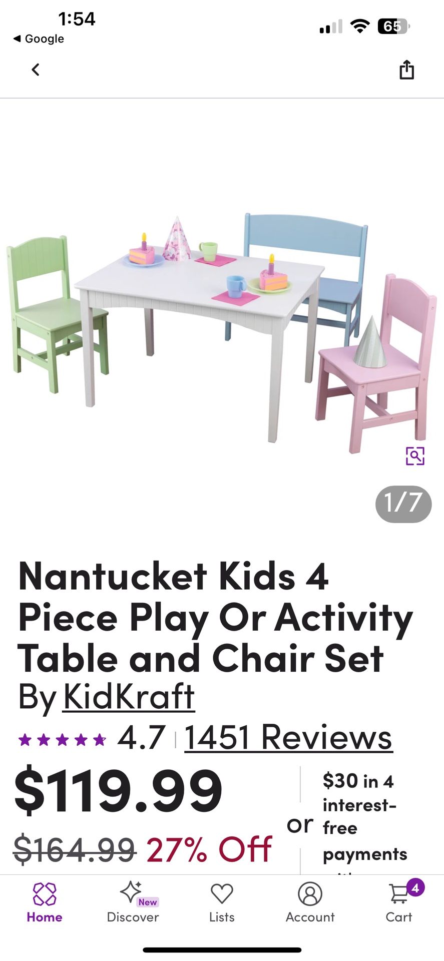 Kids Table And Chairs