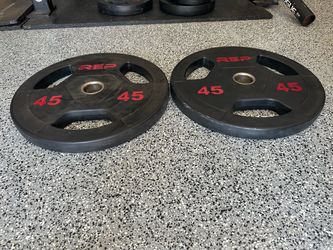 REP Fitness Rubber Coated Olympic Plates