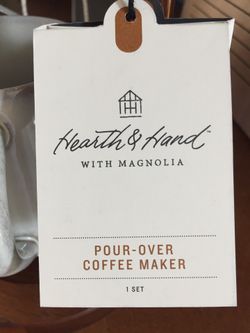Hearth and Hand Pour-Over Coffee Maker Set