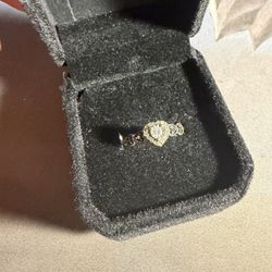 Heart Shaped Diamond Ring 