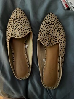 Universal Thread Leopard Cheetah Print d’Orsay Flats – Women’s Size 10