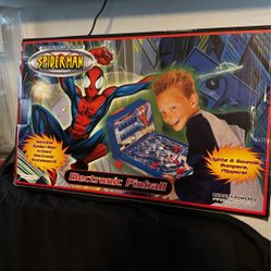 Spider-Man Vintage Electronic Pinball Machine