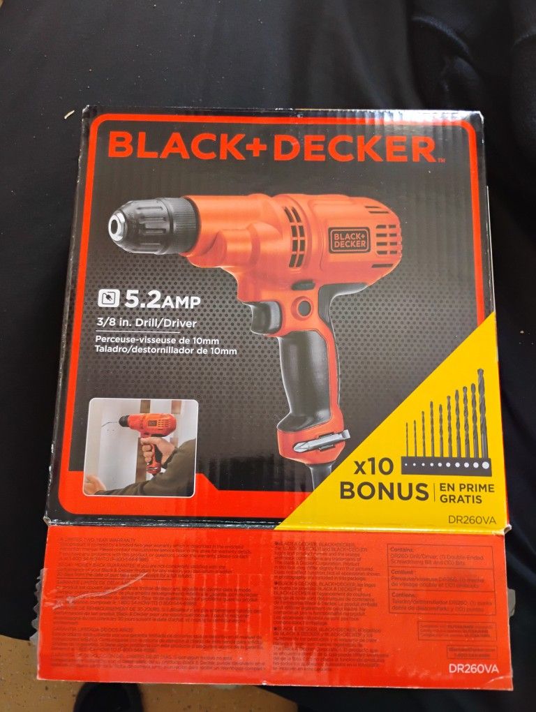 Corded B&D Drill