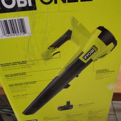 Ryobi Blower With 4 .0ah Battery And Charger