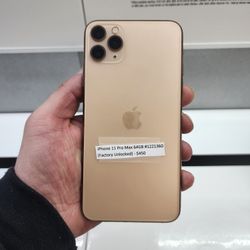 Apple iPhone 11 Pro Max 64GB in Gold (Factory Unlocked/Desbloquiado)