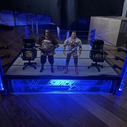 WWE Elite Scale Ring With Figures 