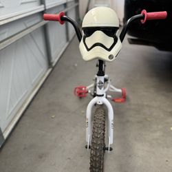 Huffy Start War Bike 16” With Training Wheels 