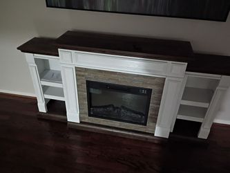electric fireplace/entertainment center