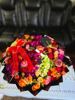 Mixed Flowers graduation Bouquet