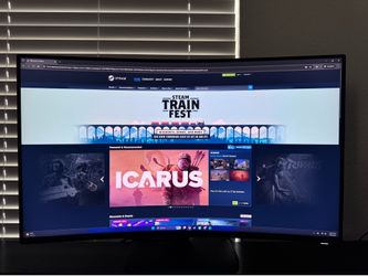 Alienware AW3225DM 32” Curved 180Hz QHD Gaming Monitor