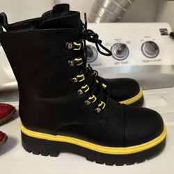 Womens Combat Boots Size 10
