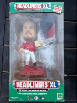 Headliners XL Mark Mcgwire Cardinals 1999 MLB Limited Edition