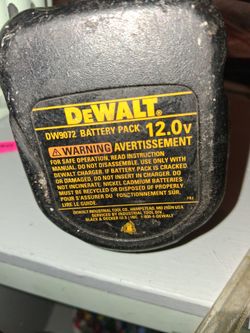 Dewalt battery