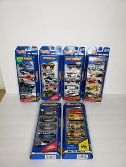 Hot Wheels Gift Packs Lot Of 6