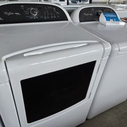 Washer and electric dryer set