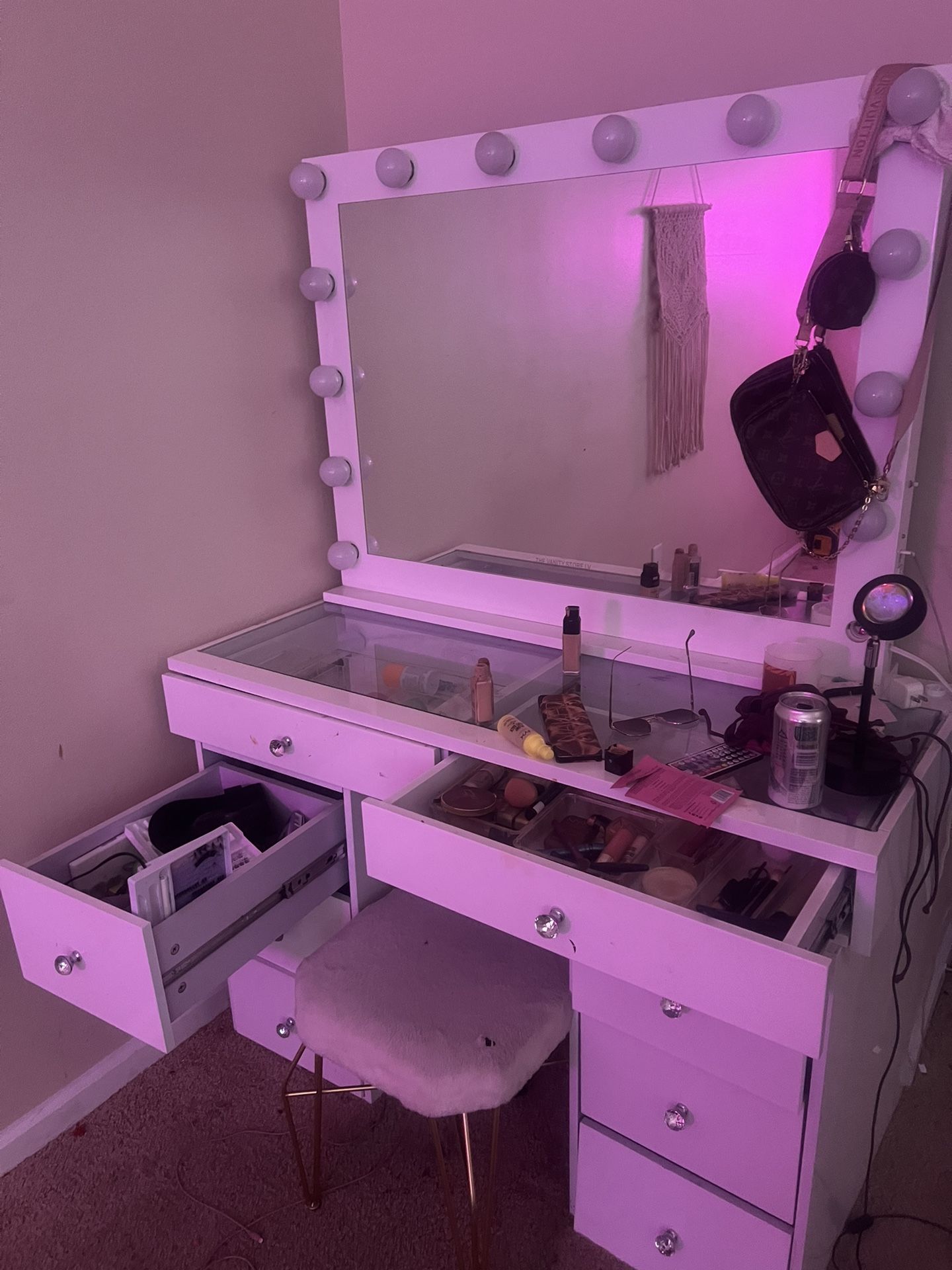 All Acrylic Vanity