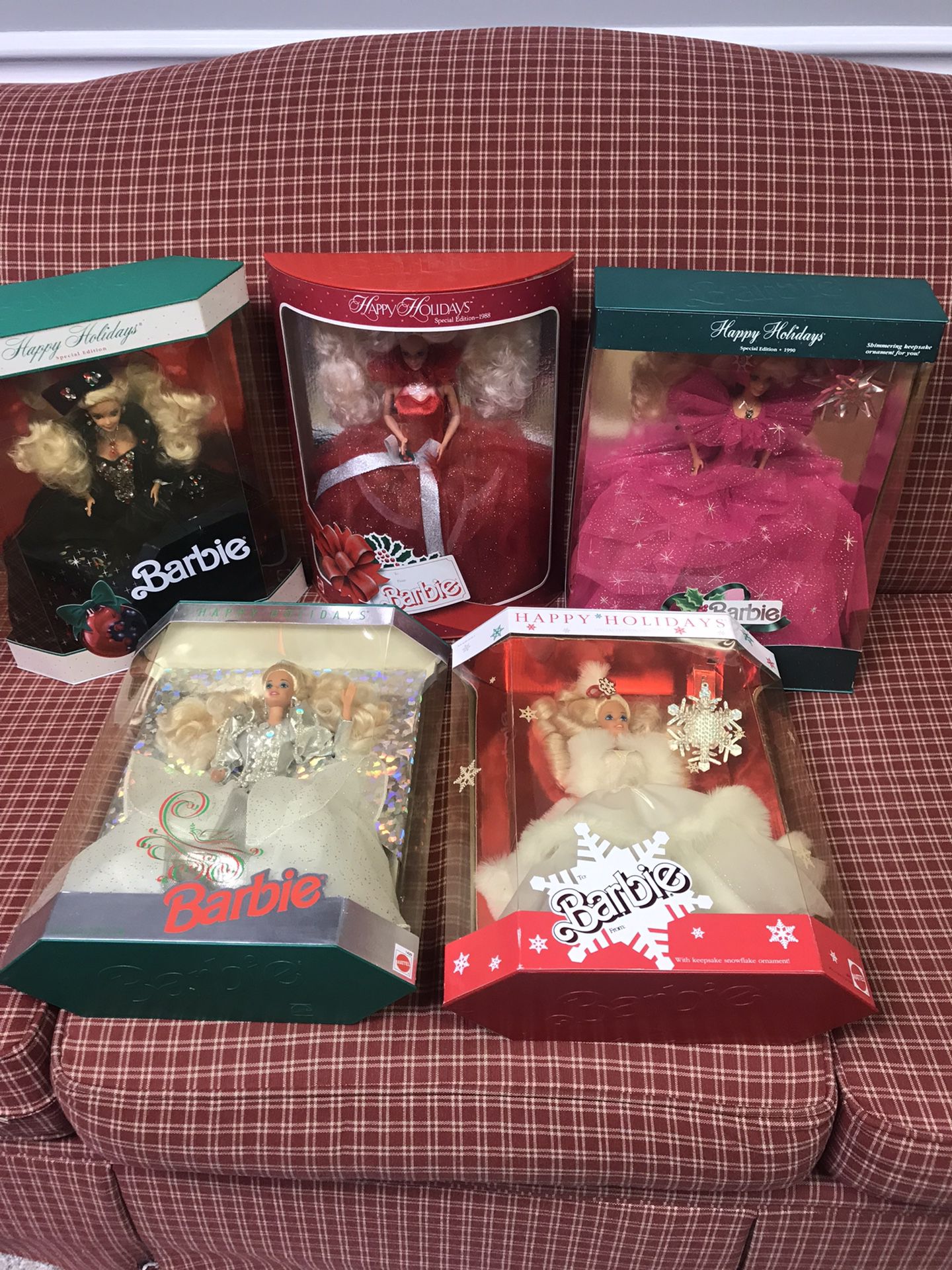Holiday Barbie Collection 1(contact info removed) 