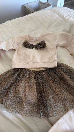 Toddler girl skirt set