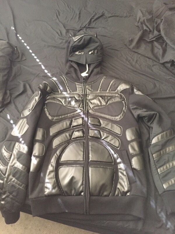 Batman Marc Ecko Hoodie Jacket Size Medium