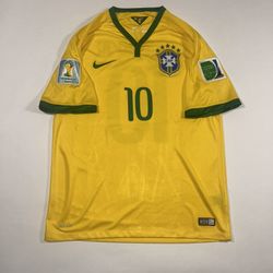 Brazil 2014 World Cup Home Jersey 