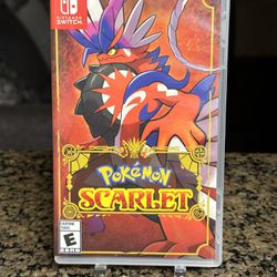 Pokémon Scarlet For Nintendo Switch 
