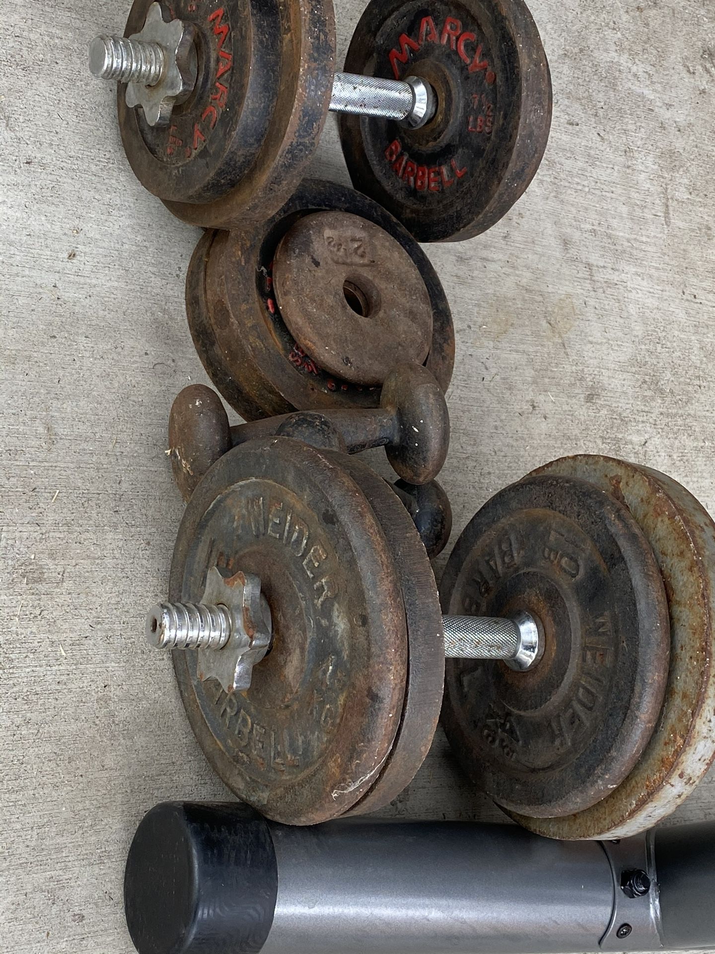 Olympic Weight Set for Sale in Mentone, CA OfferUp