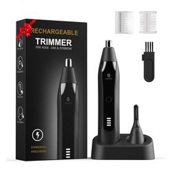 Brand: Selouj Ear and Nose Hair Trimmer for Men, 2025 Professional Painless USB Rechargeable Eyebrow & Facial Electric Hair Trimmer for Men Women, Pow