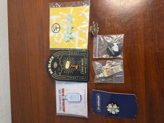 Assorted Collectible Brand Enamel Pins Lot (Liquor & Spirits Promo)
