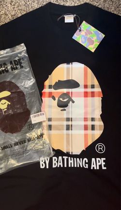 Black Burberry Bape size large
