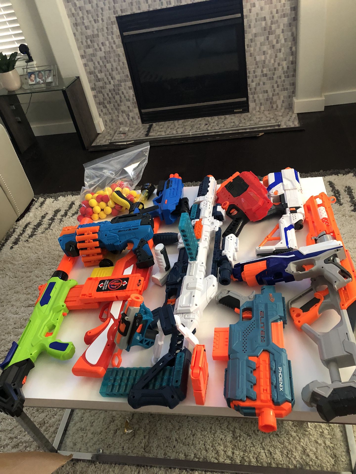 NERF GUNS-Lot Of 12
