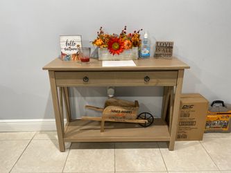 Console table