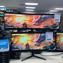 UltraWide Monitors Available!! Many models and sizes to choose from!