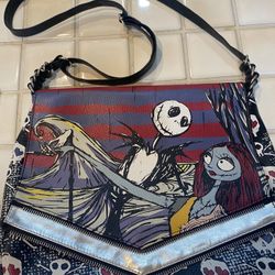 Disney Nightmare Before Christmas Crossbody Purse Bag. 