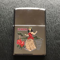 Hula Girl Zippo Lighter