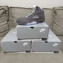 Jordan Retro 5 Wolf Grey 