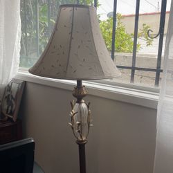 Antique standing lamp