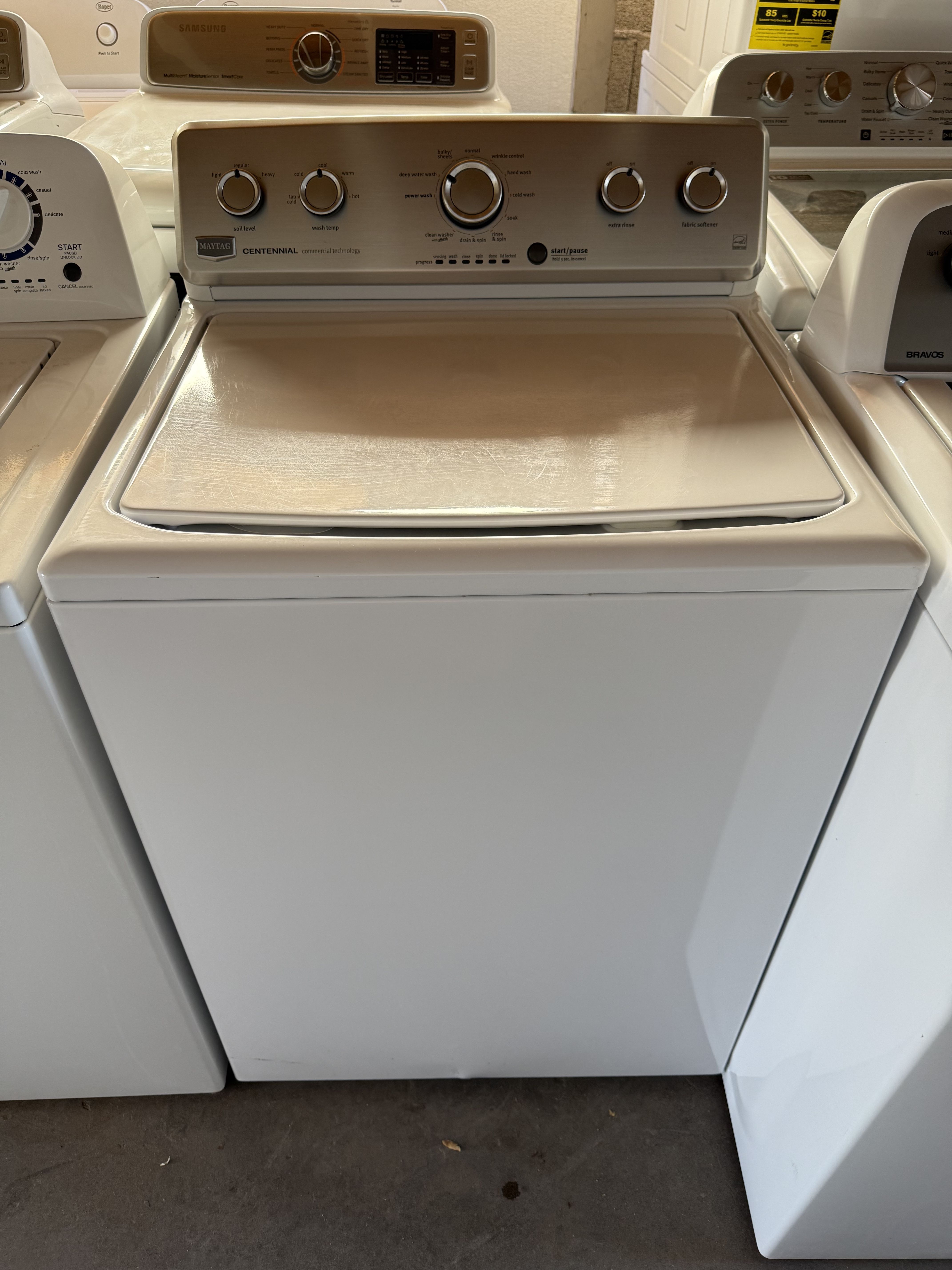 Maytag washer machine 3.8 cuft