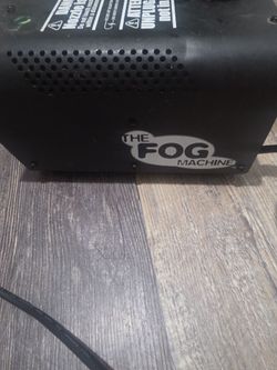 fog machine