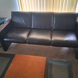 Leather Couch 