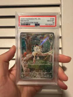 Pokemon Meowth 106 PSA 10