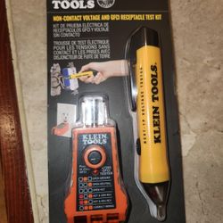 Non-contact Voltage Tester and GFCI Tester Kit