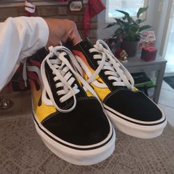 Vans Knu Skool Flame Sneakers