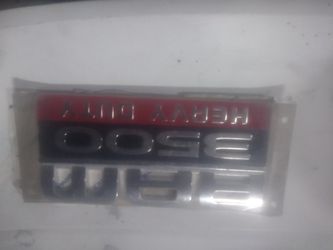 Ram 3500 heavy duty emblem