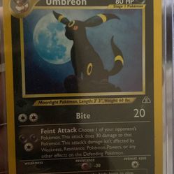 1st Ed Umbreon Lp 