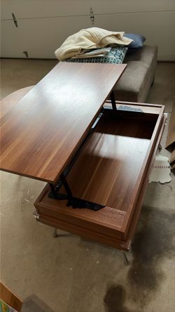 Coffee table with storage