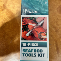 10-piece sea food tool kit