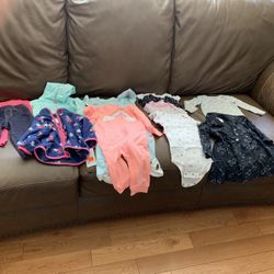 Lot Of 13  9 Minths Pajamas , Pants ,   Jackets Onesies Months  Pickup Hopewell Juction Or Mahopac 