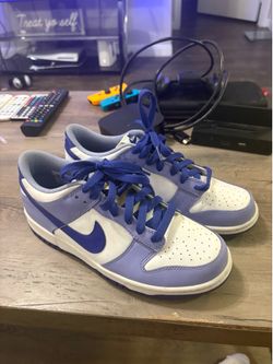 Nike Dunk Purple & White Size 6.5Y