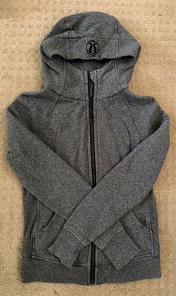 Lululemon gray Scuba Zip Up