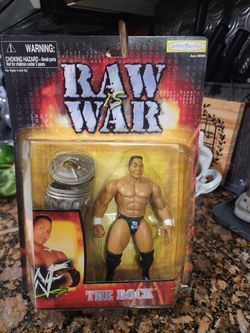 RAW WAR, THE ROCK "1999" Collectible
